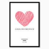 Personalisiertes Bild "LIEBLINGSMENSCH"