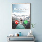 Personalisiertes Bild "OUR DREAMS are calling us"