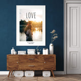 Personalisiertes Bild "FOTOPOSTER LOVE"