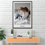 Personalisiertes Bild ""FOTOPOSTER BEST MUM"