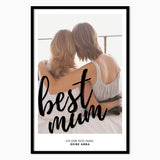 Personalisiertes Bild ""FOTOPOSTER BEST MUM"