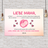 PERSONALISIERTE LEINWAND "Liebe Mama"