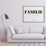 Personalisiertes Bild "FAMILIE"