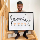 Personalisiertes Bild "FAMILY"