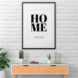 Personalisiertes Bild "HOME"