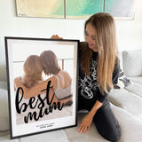 Personalisiertes Bild ""FOTOPOSTER BEST MUM"