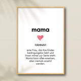 Personalisiertes Bild "MAMA"