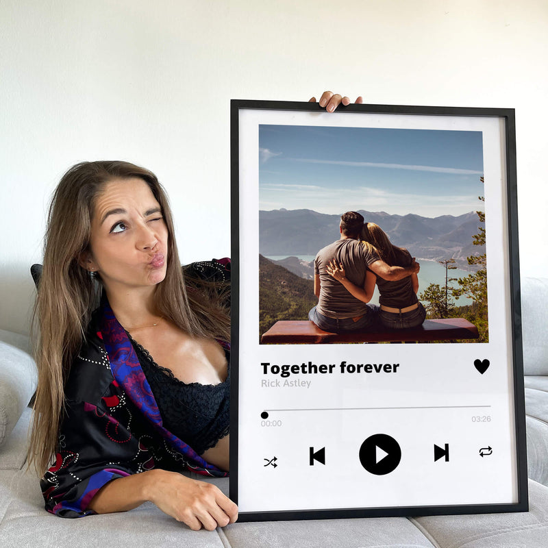 Personalisiertes Bild " FOTOPOSTER SPOTIFY"