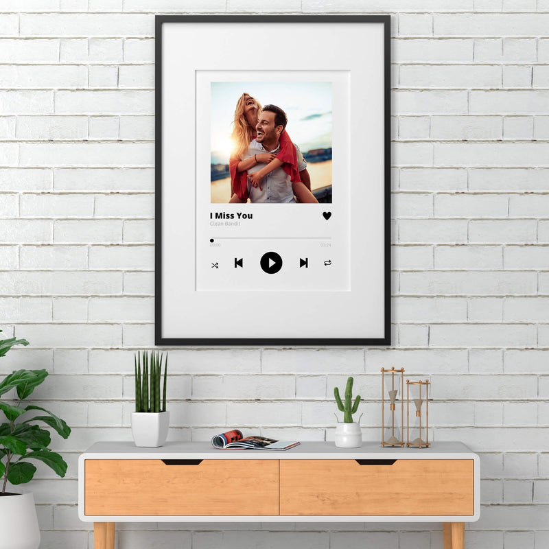 Personalisiertes Bild " FOTOPOSTER SPOTIFY"